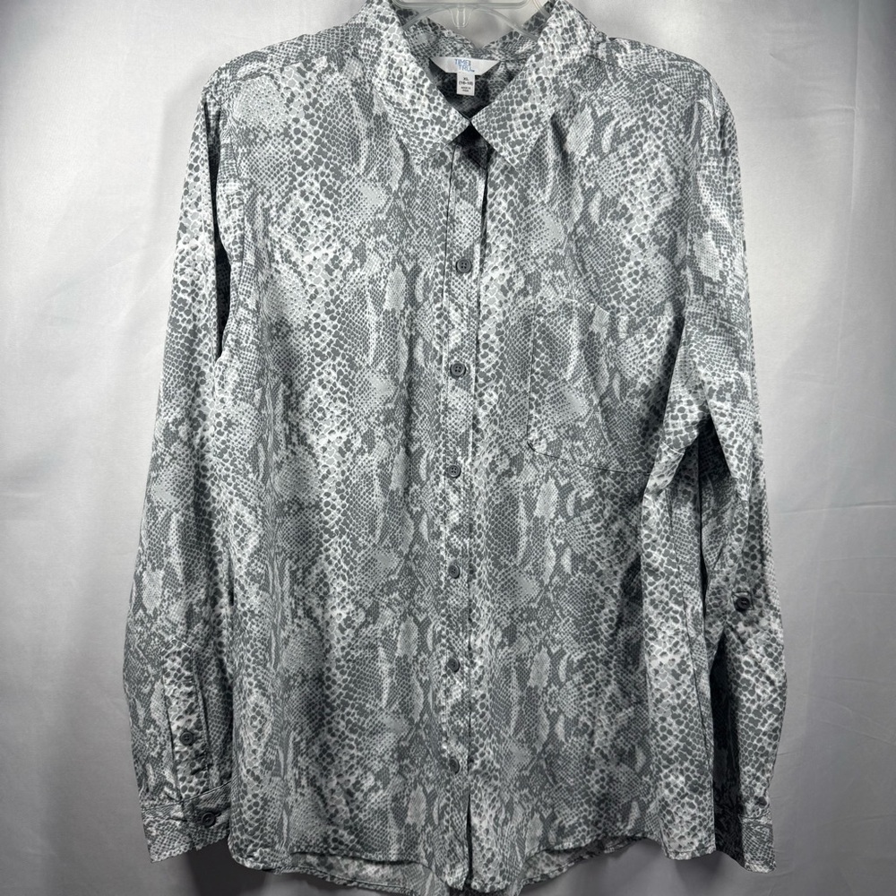Women's Lot of 3 Dress Tops Stretchy Patterned Size XL - Picture 5 of 12